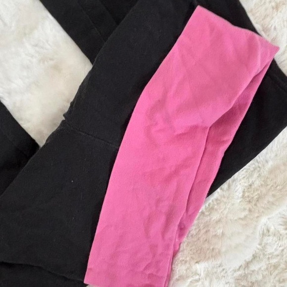 victoria's secret pink fold over flare yoga pants - Picture 6 of 8